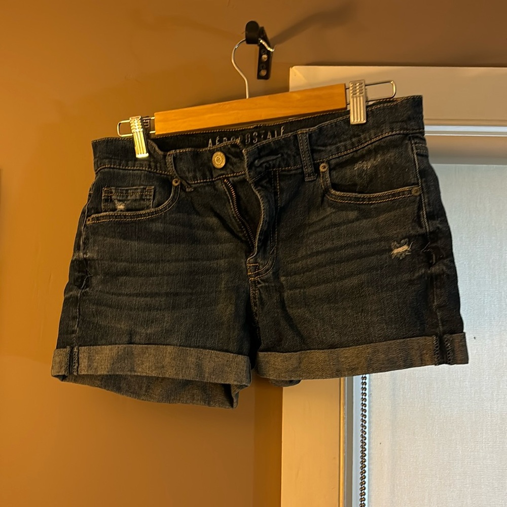 Aeropostale women’s shorts.  Size 4.  Denim.